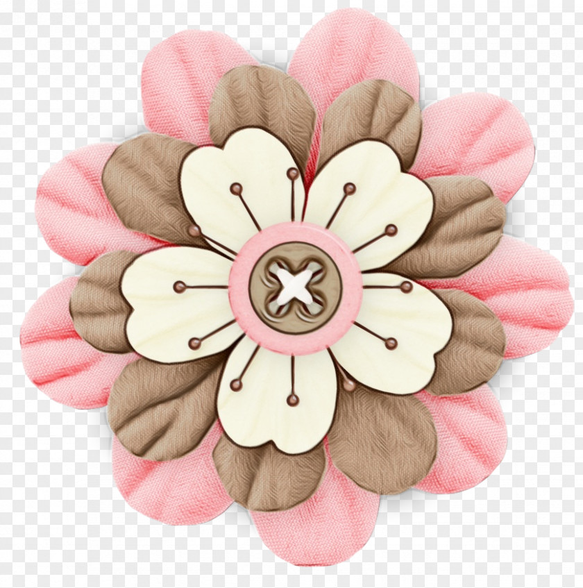 Blossom Brooch Pink Petal Flower Plant Nail PNG