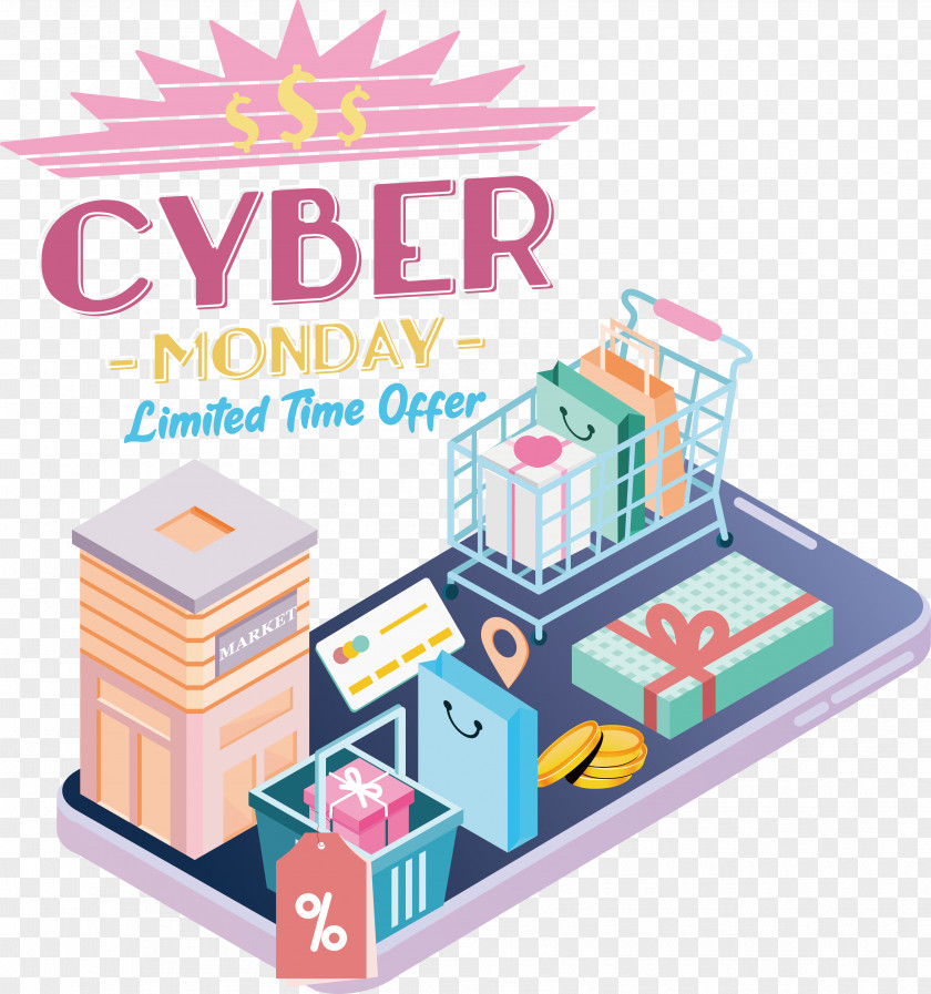 Cyber Monday PNG