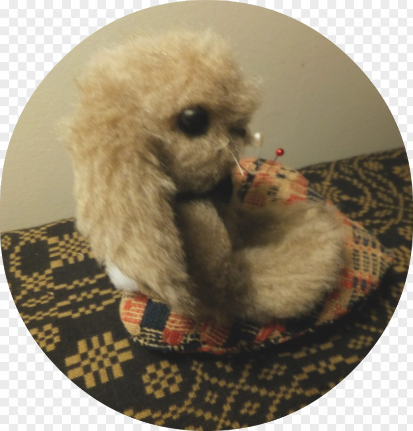Hand Painted Rabbit Miniature Poodle Toy Puppy Dog Breed PNG