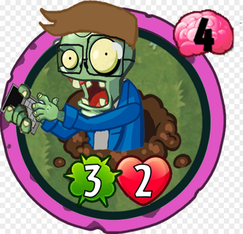 Plants Vs Zombies Cartoon Character Clip Art PNG
