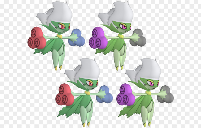 Roselia Roserade Video Games 3D Computer Graphics Koffing FBX PNG