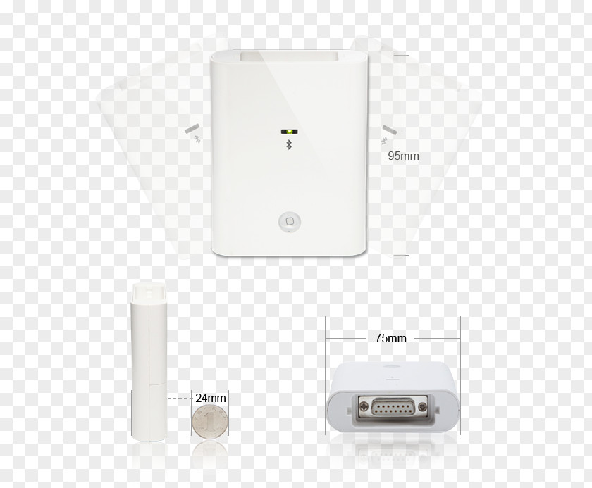 Ecg Device Wireless Access Points Product Design Electronics PNG
