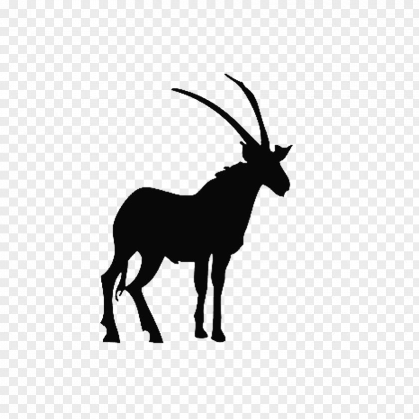 Hand-painted Goat Illustration PNG