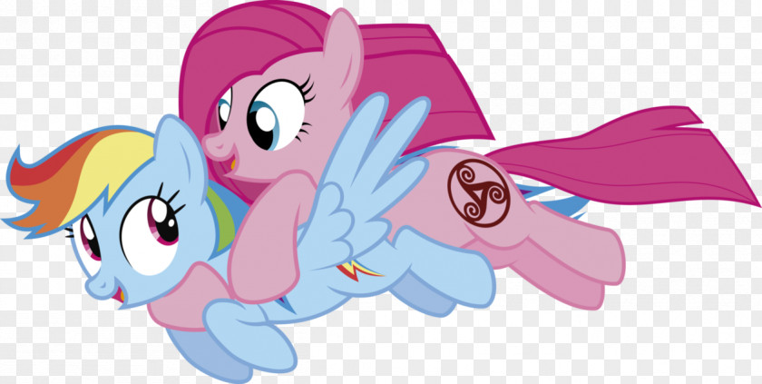 Rainbow Pinkie Pie Dash Fluttershy PNG