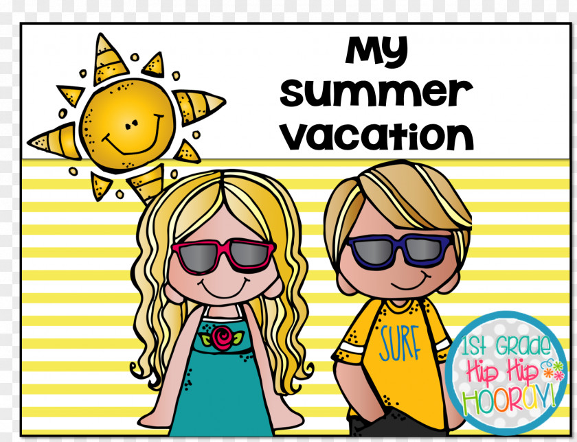 Cool Summer Vacation Season Human Behavior Happiness Line Clip Art PNG