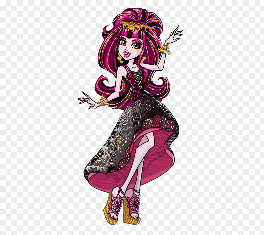 Doll Frankie Stein Monster High Draculaura Original Gouls CollectionClawdeen Wolf PNG