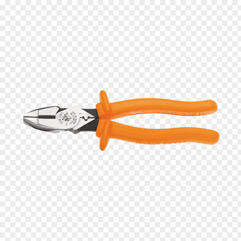 Crimping Background KLEIN TOOLS Side-Cutting Pliers Lineman's PNG