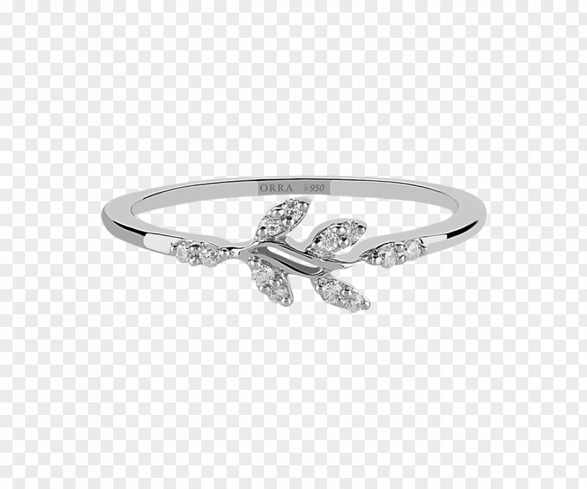 Platinum Ring Body Jewellery Bangle Silver Diamond PNG