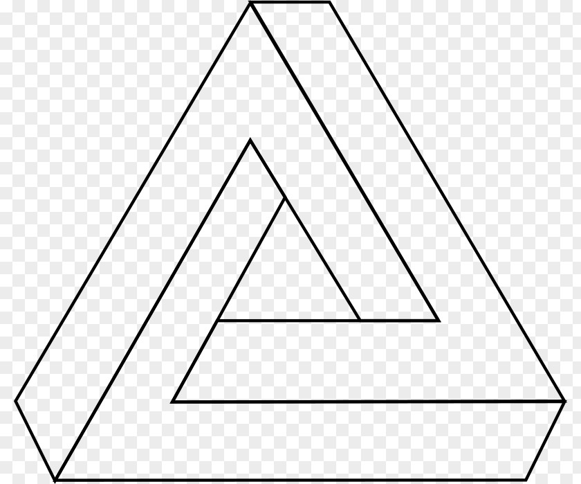 Triangles Vector Penrose Triangle PNG