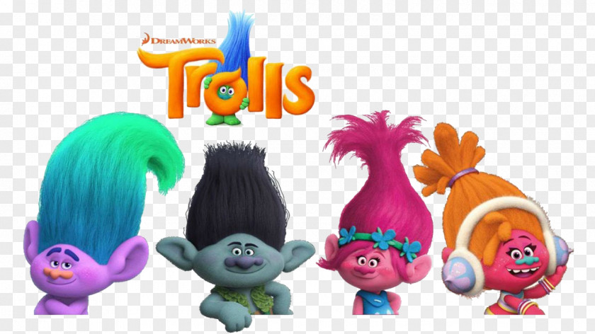 Trolls Branch Troll Doll DJ Suki DreamWorks Animation PNG