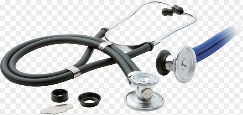 Blue Stethoscope Cardiology Nursing Medical Equipment Medicine PNG