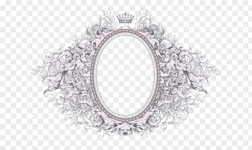 Hand-painted Mirror Ornament Picture Frame Drawing Photography PNG