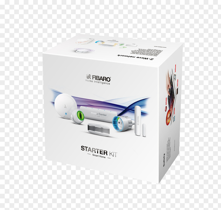 Home Automation Kits Fibar Group Fibaro The Heat Controller Starter Pack ZW5 EU Z-Wave White Thermostat Sensor PNG