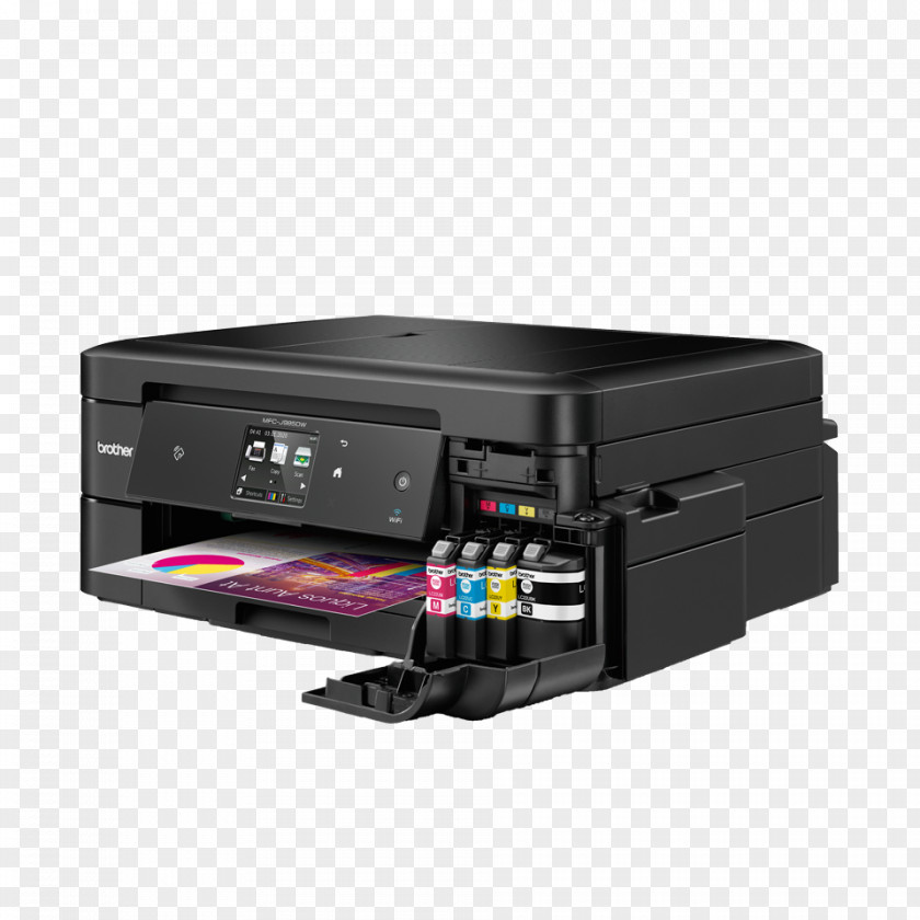 Inkjet Hewlett-Packard Multi-function Printer Printing Ink Cartridge PNG