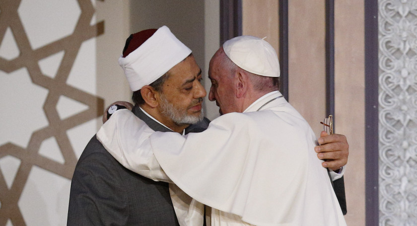Pope Francis Cairo Grand Imam Of Al-Azhar PNG
