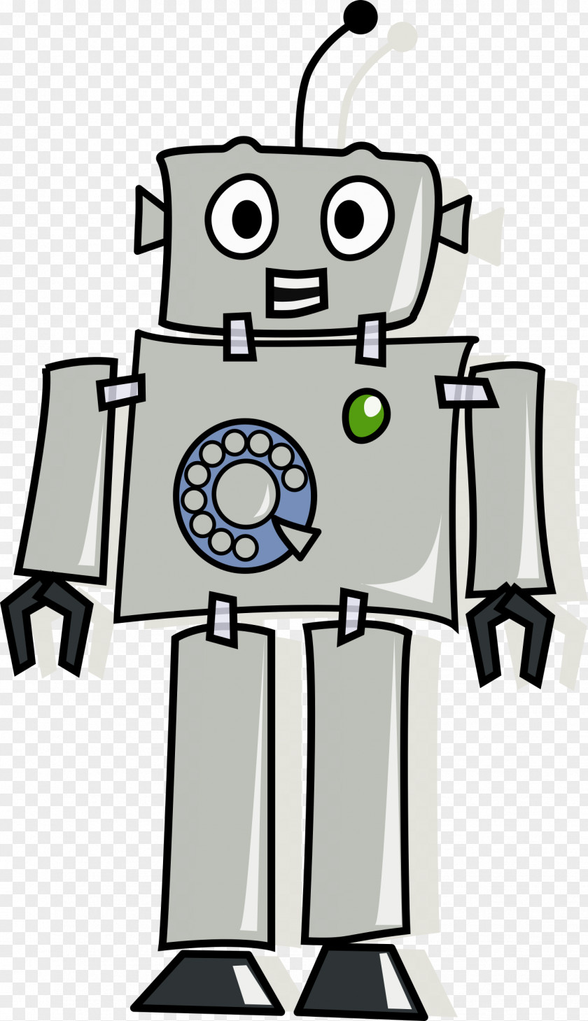 Robotics Robot Free Cartoon Clip Art PNG