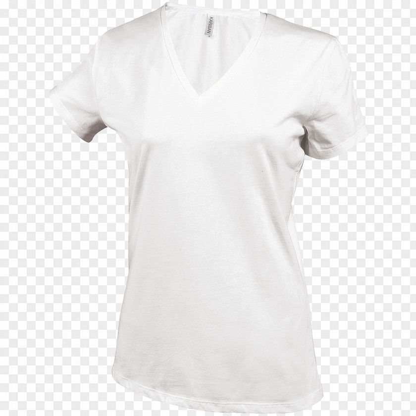 T-shirt Sleeve Undershirt Cotton Crew Neck PNG