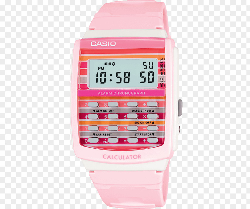 Watch Casio CA-53W-1ER Calculator PNG