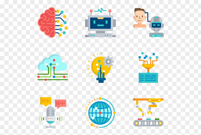 Artificial Intelligence Vector Clip Art PNG