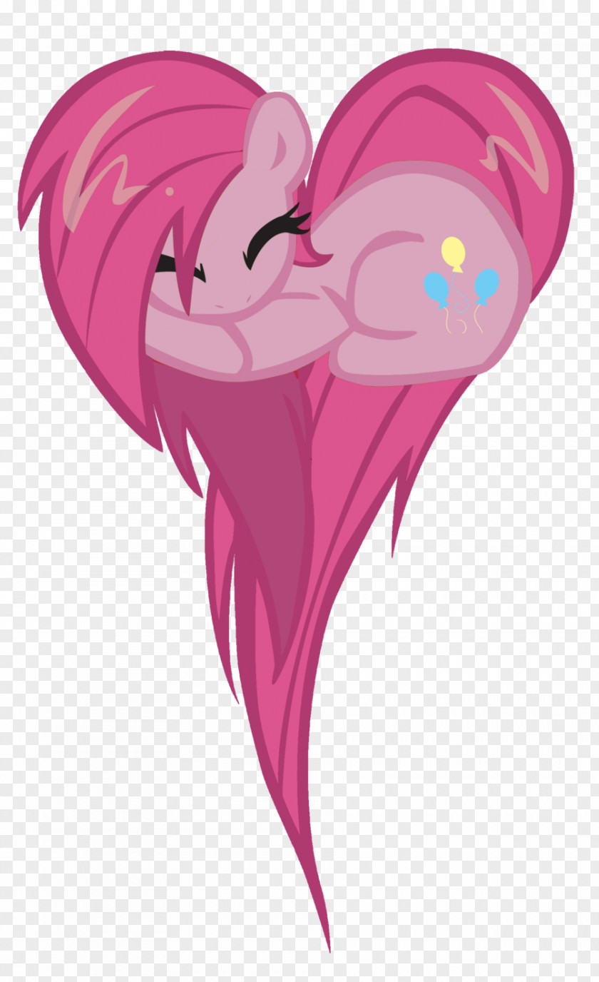 Bottom Vector Pony Pinkie Pie Rainbow Dash Fluttershy Princess Luna PNG
