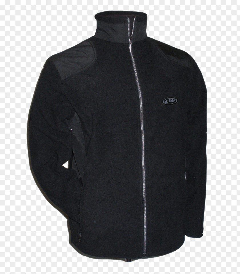 Fleece Military Jacket Black Polar Sleeve Product M PNG
