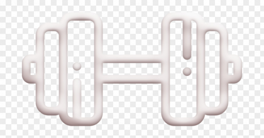 Gym Icon Dumbbell Equipment PNG