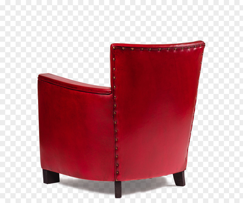 Chair Club Fauteuil Crapaud Bicast Leather PNG