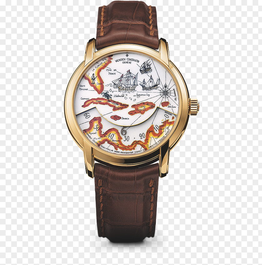 Christopher Columbus Automatic Watch Vacheron Constantin Clock Tourbillon PNG