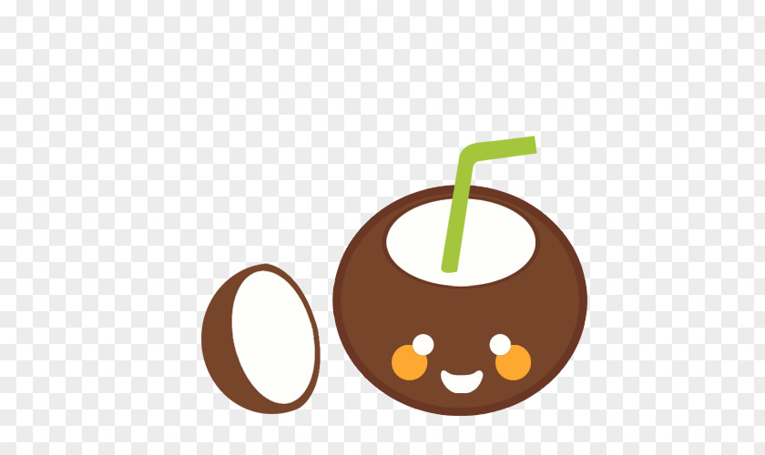 Coconut Fruit Cartoon Clip Art PNG