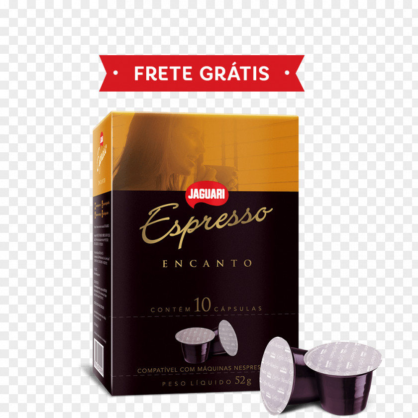 Coffee Instant Espresso Single-serve Container Jaguari PNG