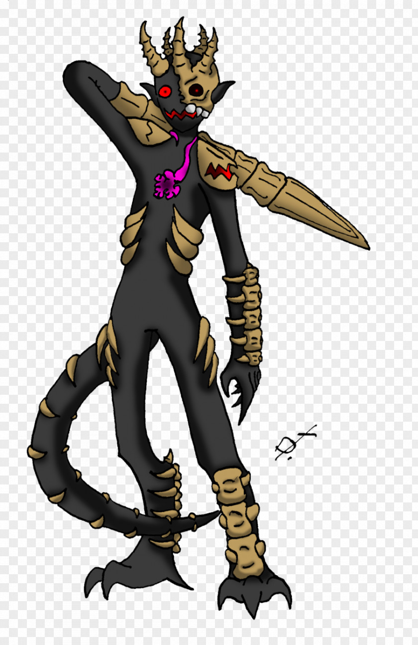 Demon Sword Costume Design Cartoon Legendary Creature PNG