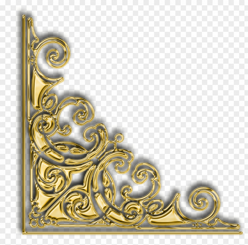 Golden Word Brass Rectangle Gold Pattern PNG
