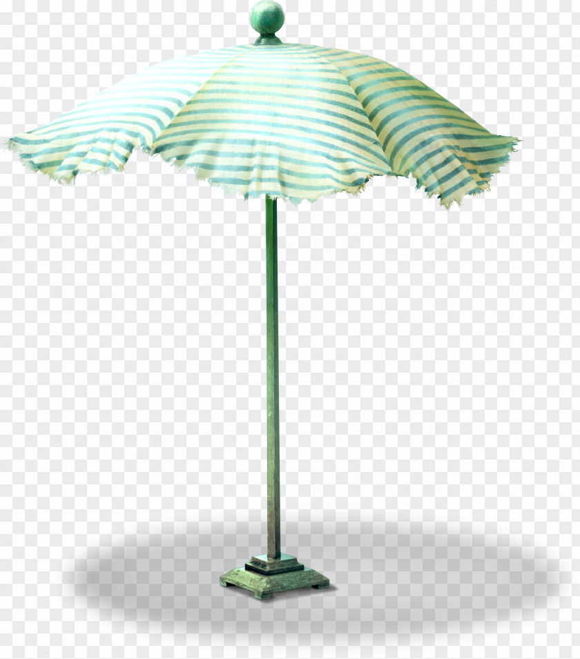 Green Umbrella Designer PNG