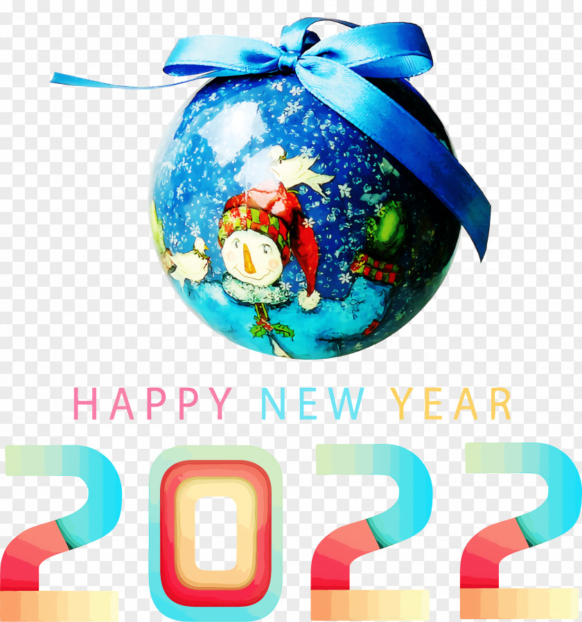 Happy 2022 New Year PNG