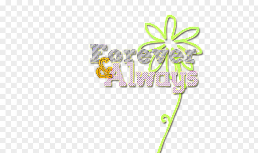 Always And Forever Logo Flowering Plant Body Jewellery Line Font PNG