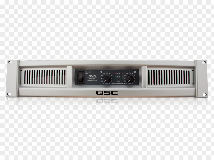 Amplifier QSC Audio Products Power GX5 GX7 PNG