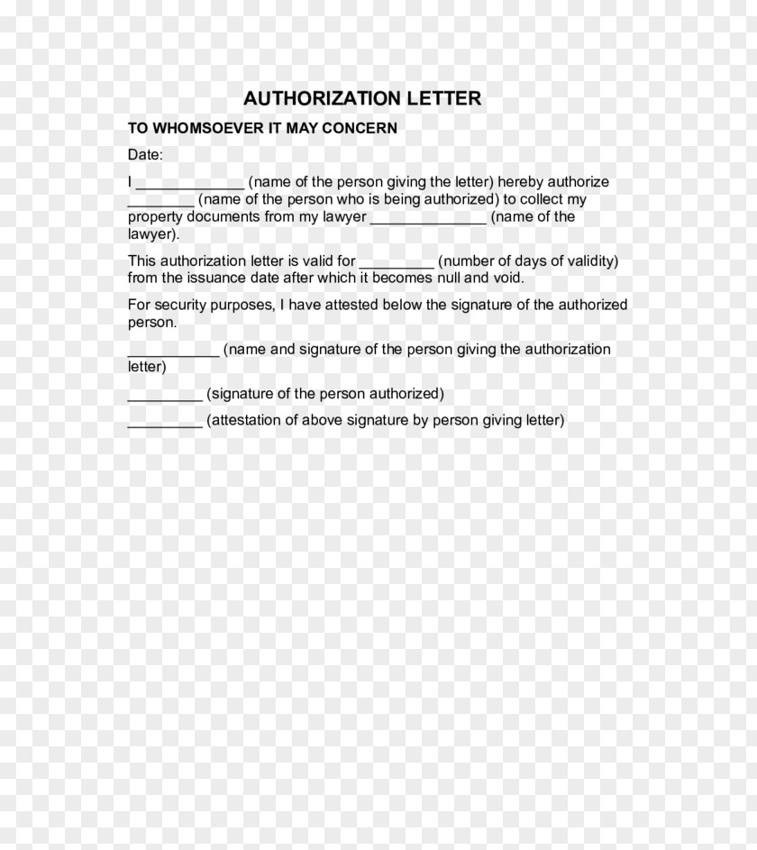 Certificate Of Authorization Document Line Angle Brand PNG