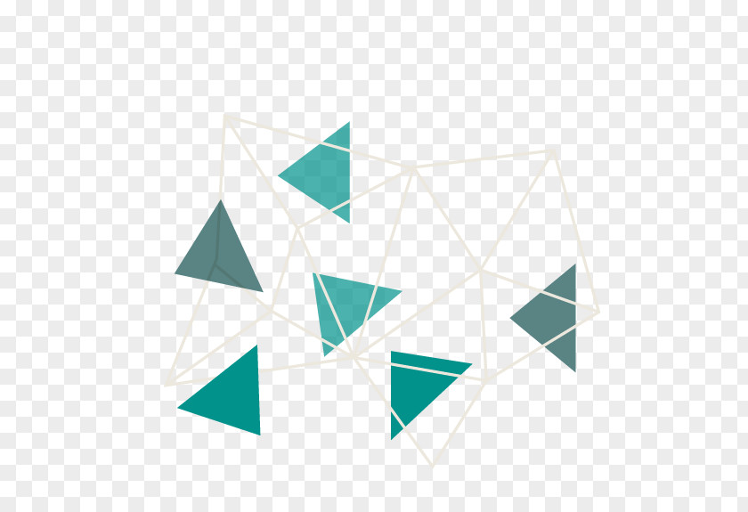 Design Thinking Triangle Turquoise PNG