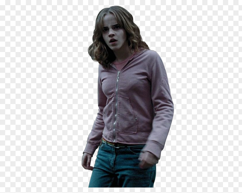 Hermoine Harry Potter Chapter Art Hoodie Leather Jacket M Neck PNG