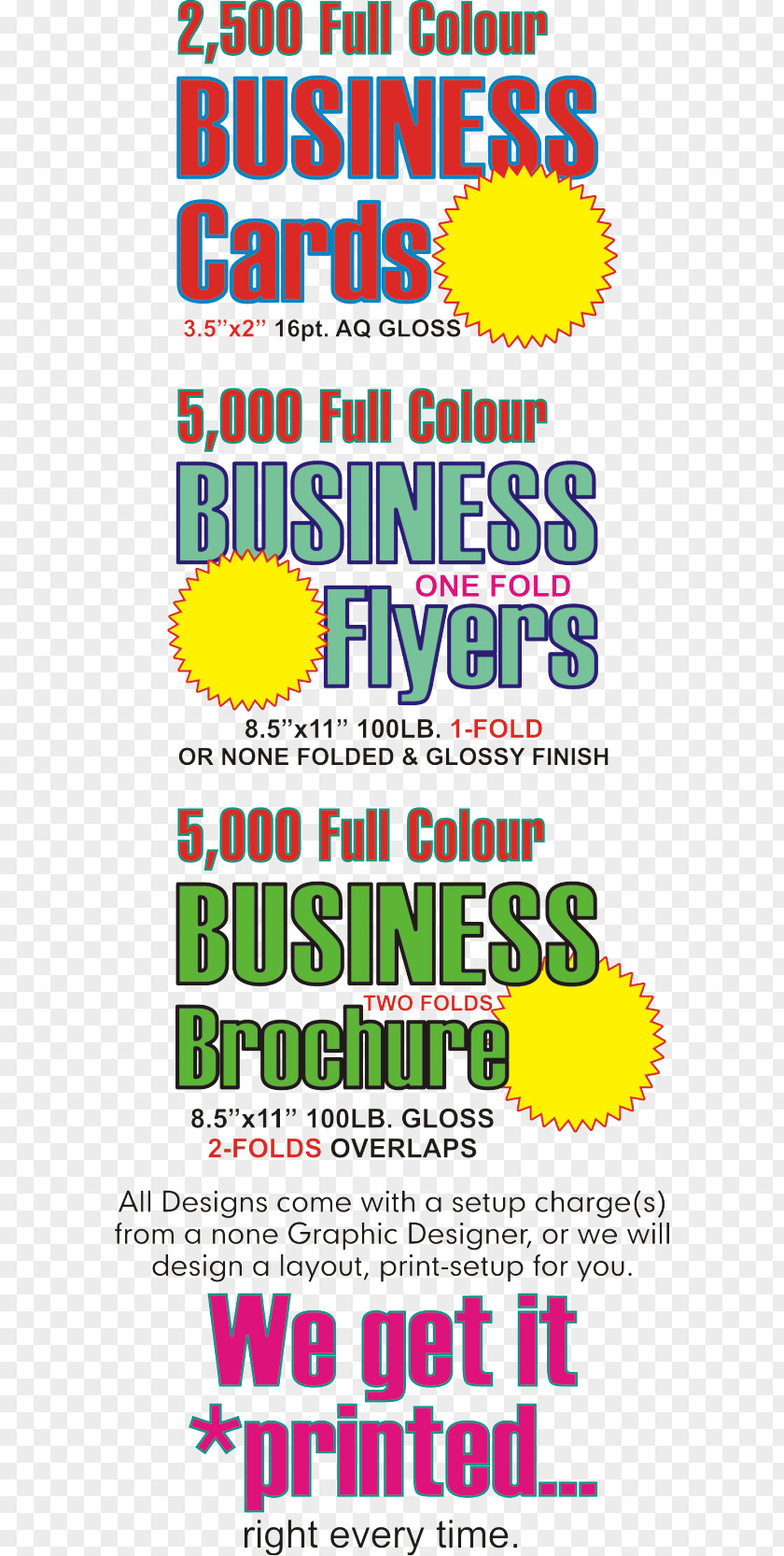 Marketing Flyer Offset Printing Brochure Business Cards PNG