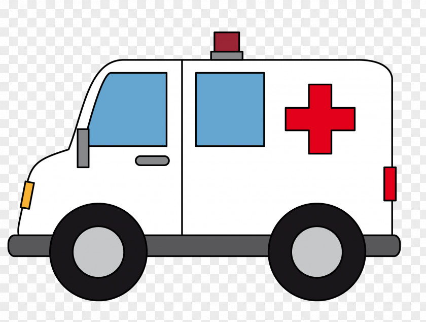 Siren Ambulance Emergency Vehicle Cartoon Drawing Clip Art PNG