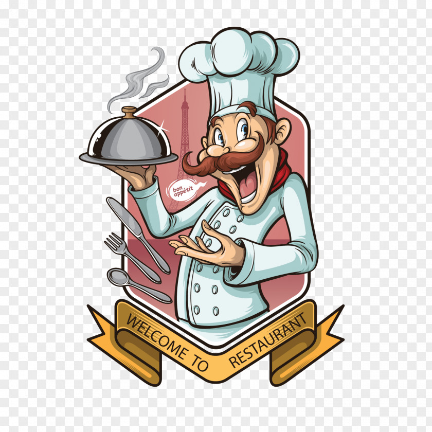 Vector Menu Mashed Potato Meatloaf Ratatouille Chef Cooking PNG