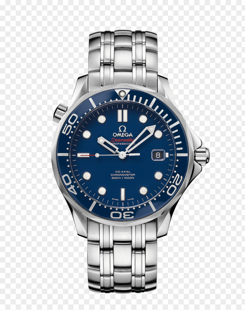Watch Omega Speedmaster Seamaster OMEGA Men's Diver 300M Co-Axial Coaxial Escapement SA PNG