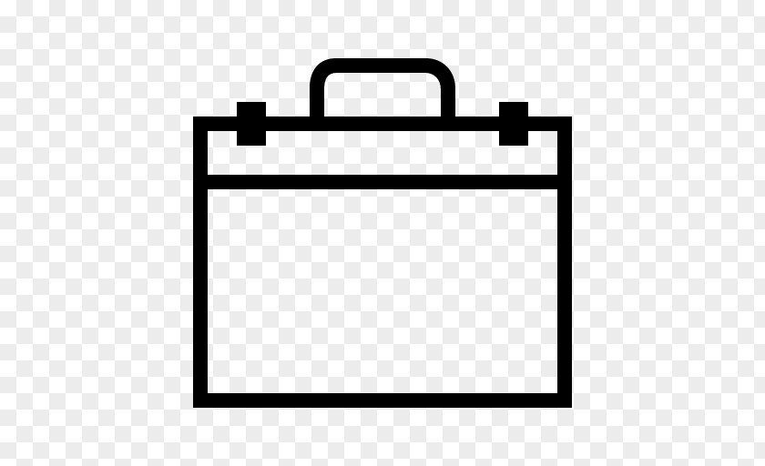 Bag Briefcase Flat Design PNG