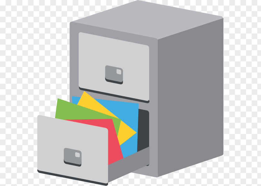 File Cabinet Cabinets Emoji Records Management Computer PNG