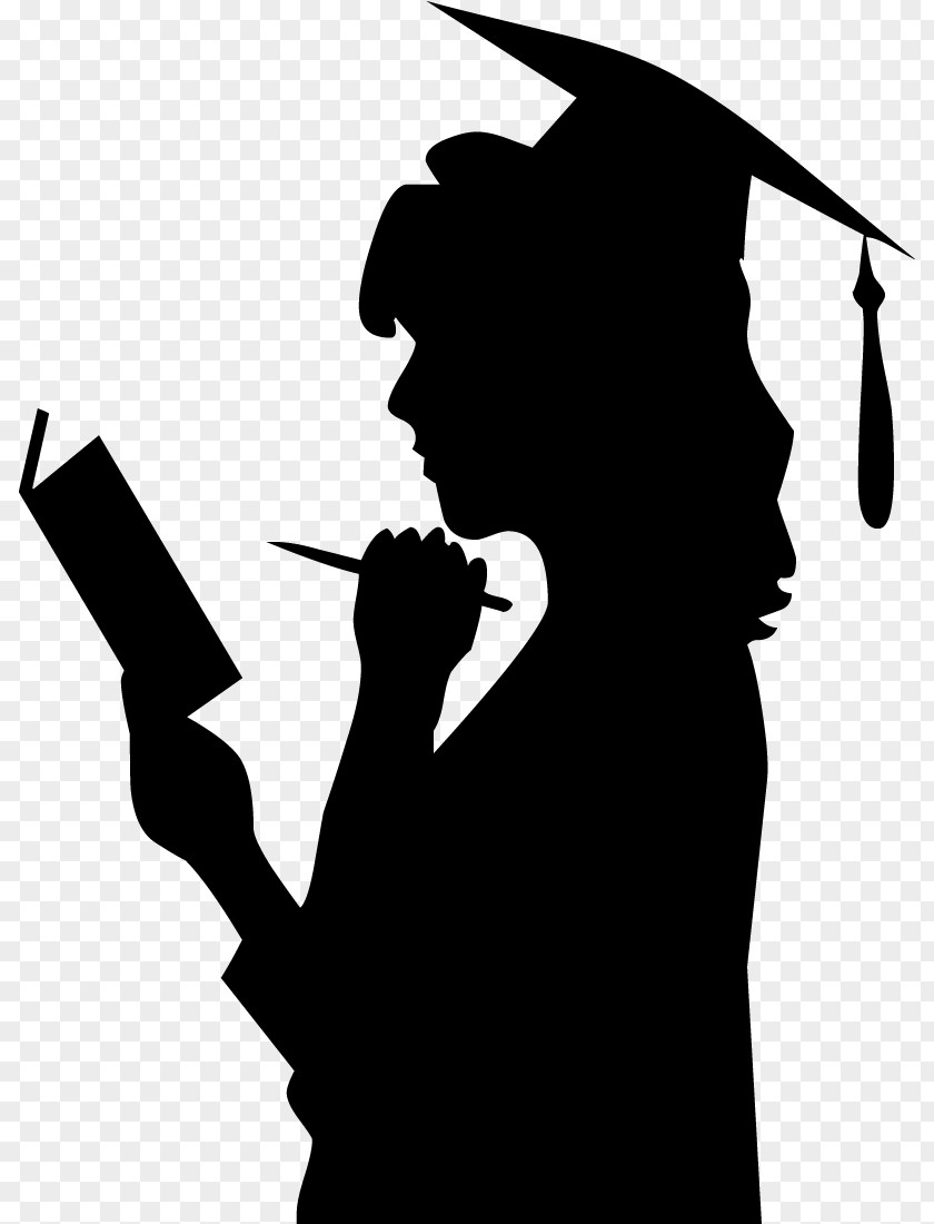 Woman Graduation Ceremony Square Academic Cap Clip Art PNG