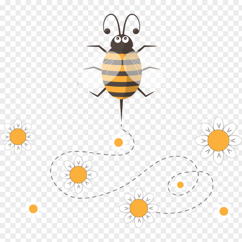 Busy Bee Honey Clip Art PNG