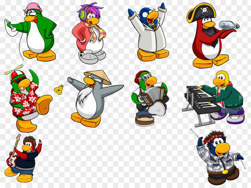 Penguin Club Original Clothing PNG