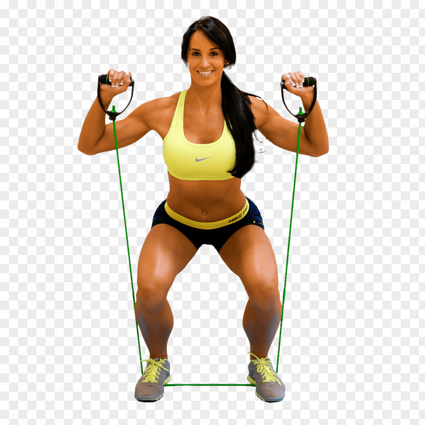 Resistance Bands With Handles Exercise Weight Training Strength Physical Fitness PNG