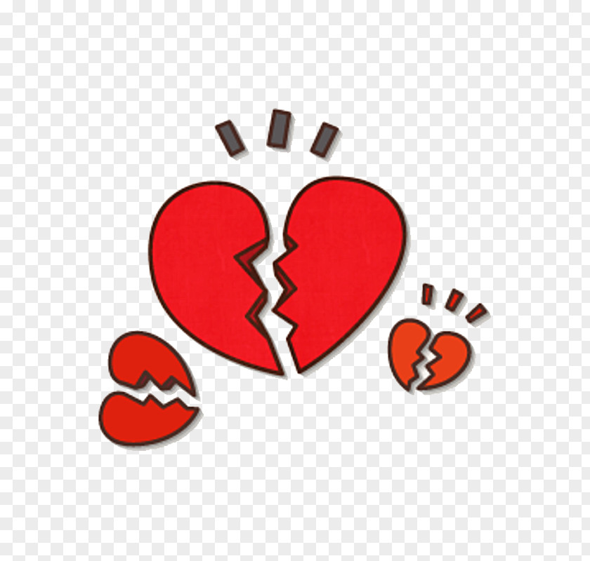 Sticker Love Image Broken Heart PNG